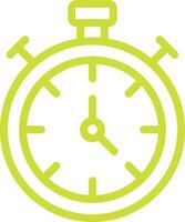 Stop watch Icon Design Illustration vector