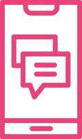 Message Icon Design Illustration vector