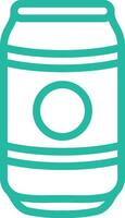 Can Icon Design Illustration vector