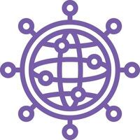 Networking Icon Design Illustration vector