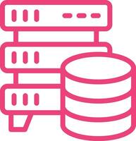 Database Storage Icon Design Illustration vector