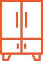 Cupboard Icon Design Illustration vector