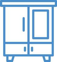 Wardrobe Icon Design Illustration vector