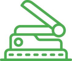 Hole Puncher Icon Design Illustration vector
