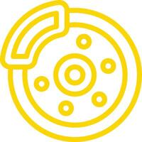 Disc break Icon Design Illustration vector