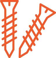 Screw Icon Design Illustration vector