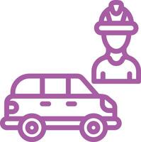 Worker Icon Design Illustration vector