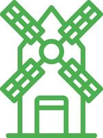 Windmill Icon Design Illustration vector