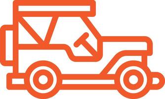 Jeep Icon Design Illustration vector