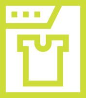 Cleaning service website Icon Design Illustration vector