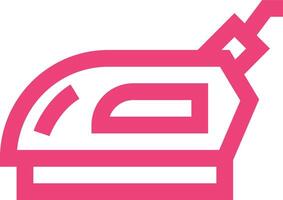 Ironing Icon Design Illustration vector