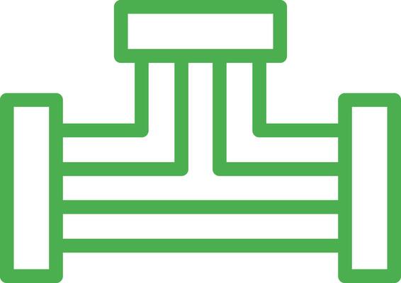 Pipe Variant Icon Design Illustration