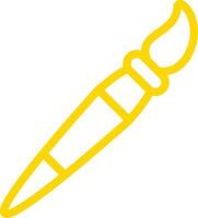 Paint Brush Icon Design Illustration vector