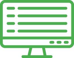 Computer Icon Design Illustration vector