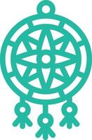 Dreamcatcher Icon Design Illustration vector
