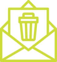Trash Icon Design Illustration vector