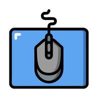 Computer mouse icon illustration design vector