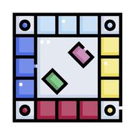 A square with colorful squares on it vector