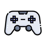 A game controller icon on a white background vector