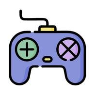 A game controller icon on a white background vector