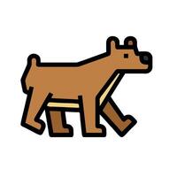 A cartoon bear walking on a white background vector