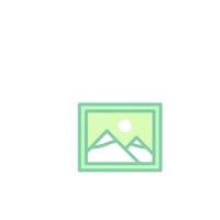 A green square with a mountain in the middle vector