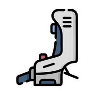 A game controller with a joystick on it vector
