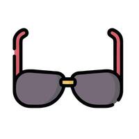 Sunglasses icon illustration design vector