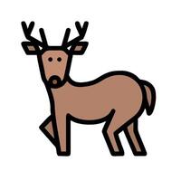 deer icon illustration vector