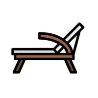 a wooden chair with a white background vector