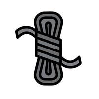 a rope with a knot on it vector