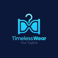 A logo for timeless wear vector