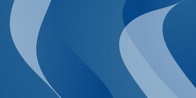 Abstract 3d colorful blue wave with shadow and white shape background. Futuristic wave background. vector