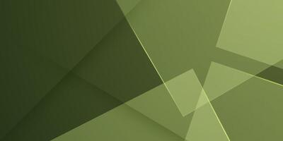 Abstract bright green square overlap background for card graphics design. Green background elements. vector