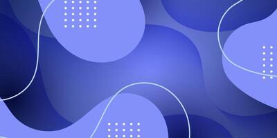 Abstract dark purple fluid geometric background modern with wavy style gradient color. Banner and flyer template. vector