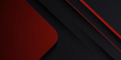 Abstract dark red arrow overlap on background. Dark space with line pattern design. Modern luxury futuristic technology background. vector