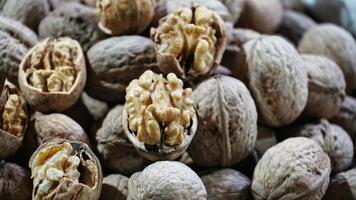 Shelled Walnuts Close-Up photo