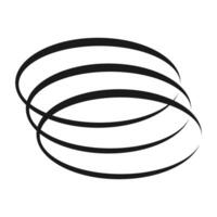 Y2K Streerwear Shape Element Design is suitable for t-shirt screen printing vector