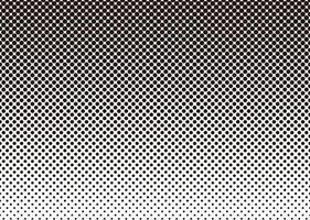 Monochrome Seamless Halftone Texture On A White Background. Horizontally Repeatable. vector