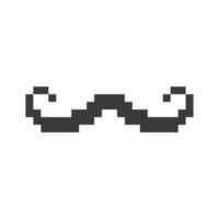 moustache is timeless, strong, bold, refined, and masculine vector