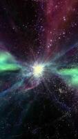 Journey Through Star Fields in Space - 3D Animation Loop video