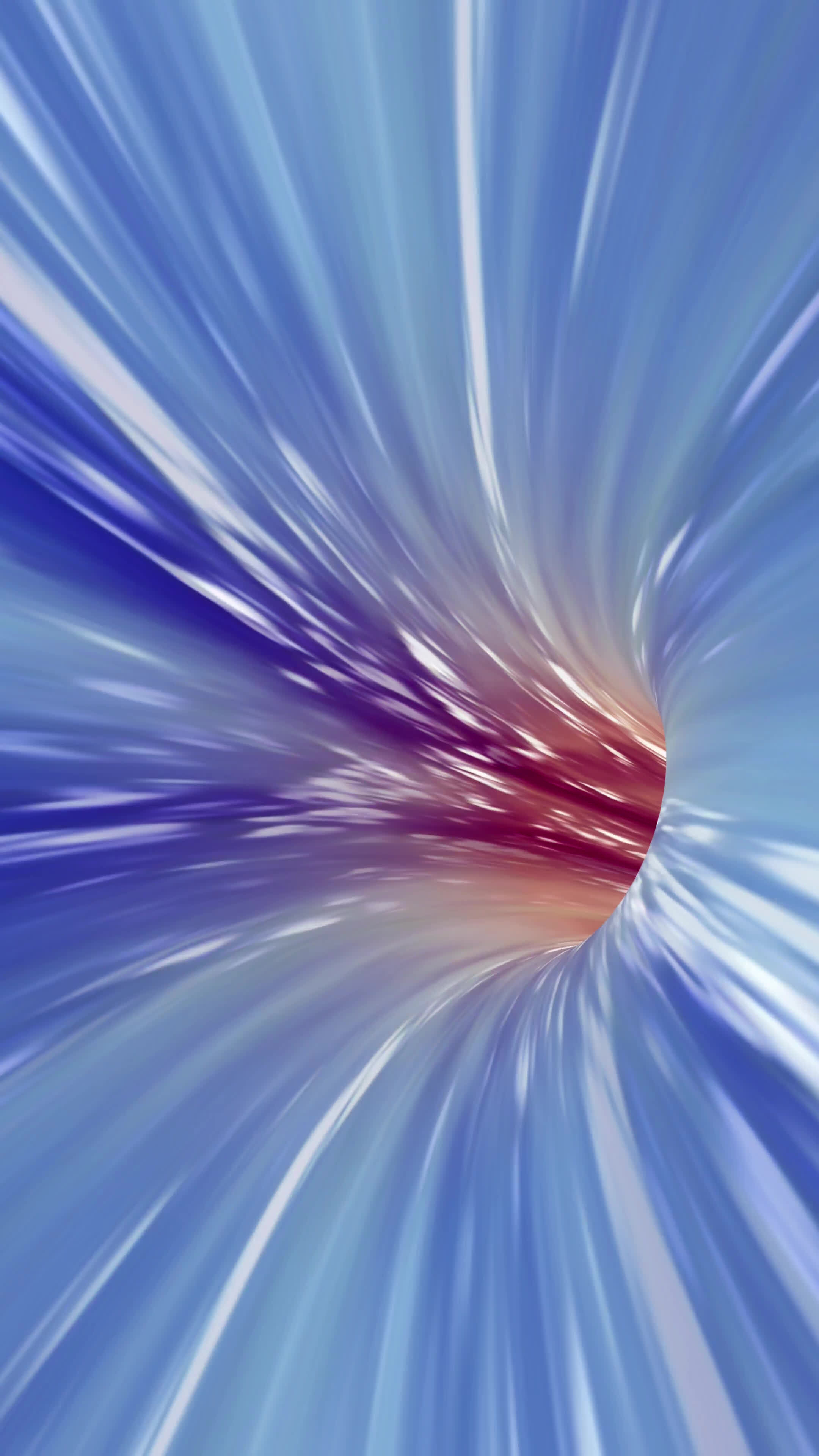 HighSpeed Journey Through a Vibrant Light Tunnel 3D Animation Loop