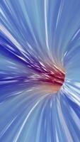 haute vitesse périple par une vibrant lumière tunnel 3d animation boucle video