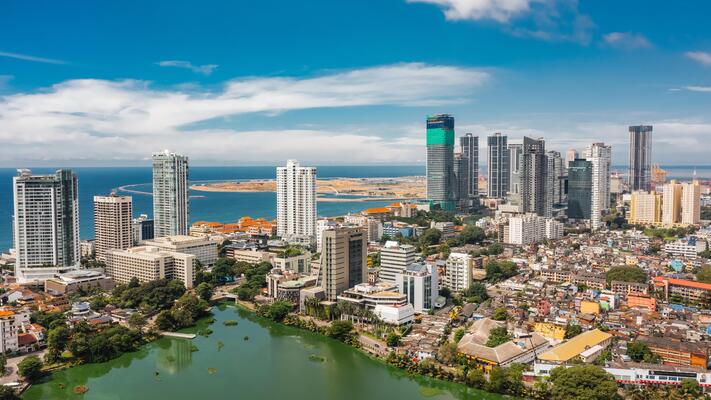 Flight to Sri Lanka