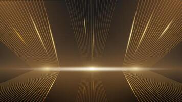 Black and Gold background abstract geometric shapes luxury design vector