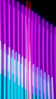 Neon lines transitions motion graphics for commercials, music videos and presentations. Colorful dynamic overlay 4K.