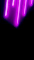 Neon lines transitions. Colorful dynamic overlay. video