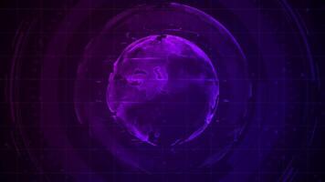 Technology Network Data Connection, Cyber Security digital data, Global 5g high speed internet connection and Big data analysis process background concept. video