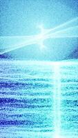 Abstract lighting, dust, particle and glare on a dark background video