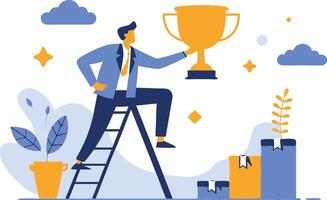 How Skills Drive Your Path to Leadership and Achievement vector